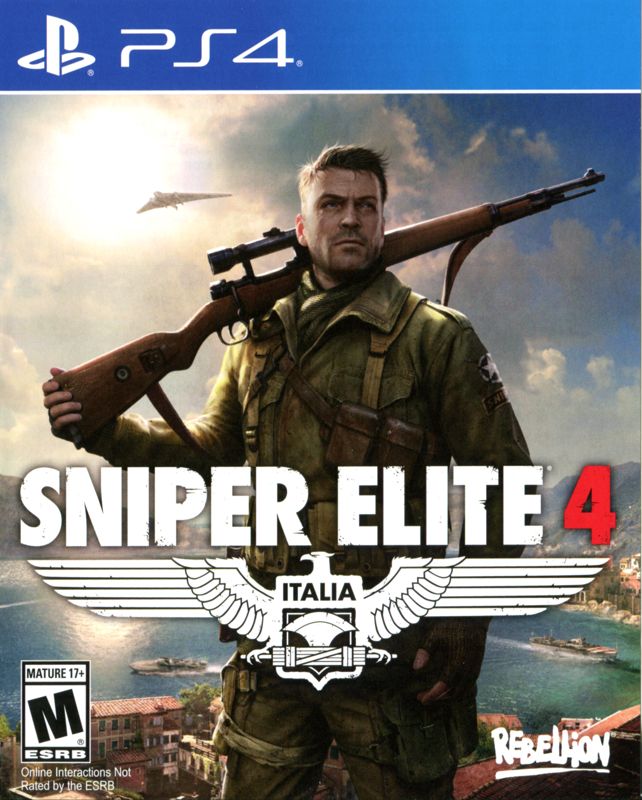 Sniper Elite 4 box art for Xbox One